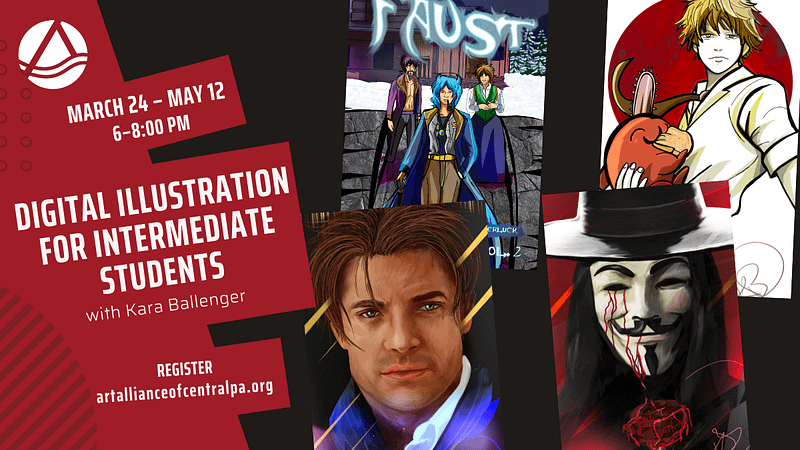 The Art of Digital Illustration for Intermediate Students March 2, 2023